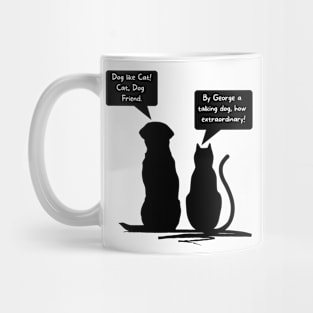 Talking Cat and Dog Mug